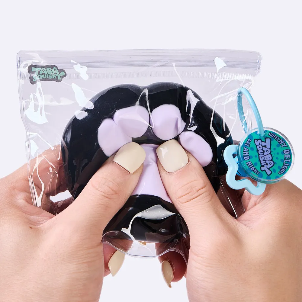 100g Black-purple Paw Taba Squishy — photo 5