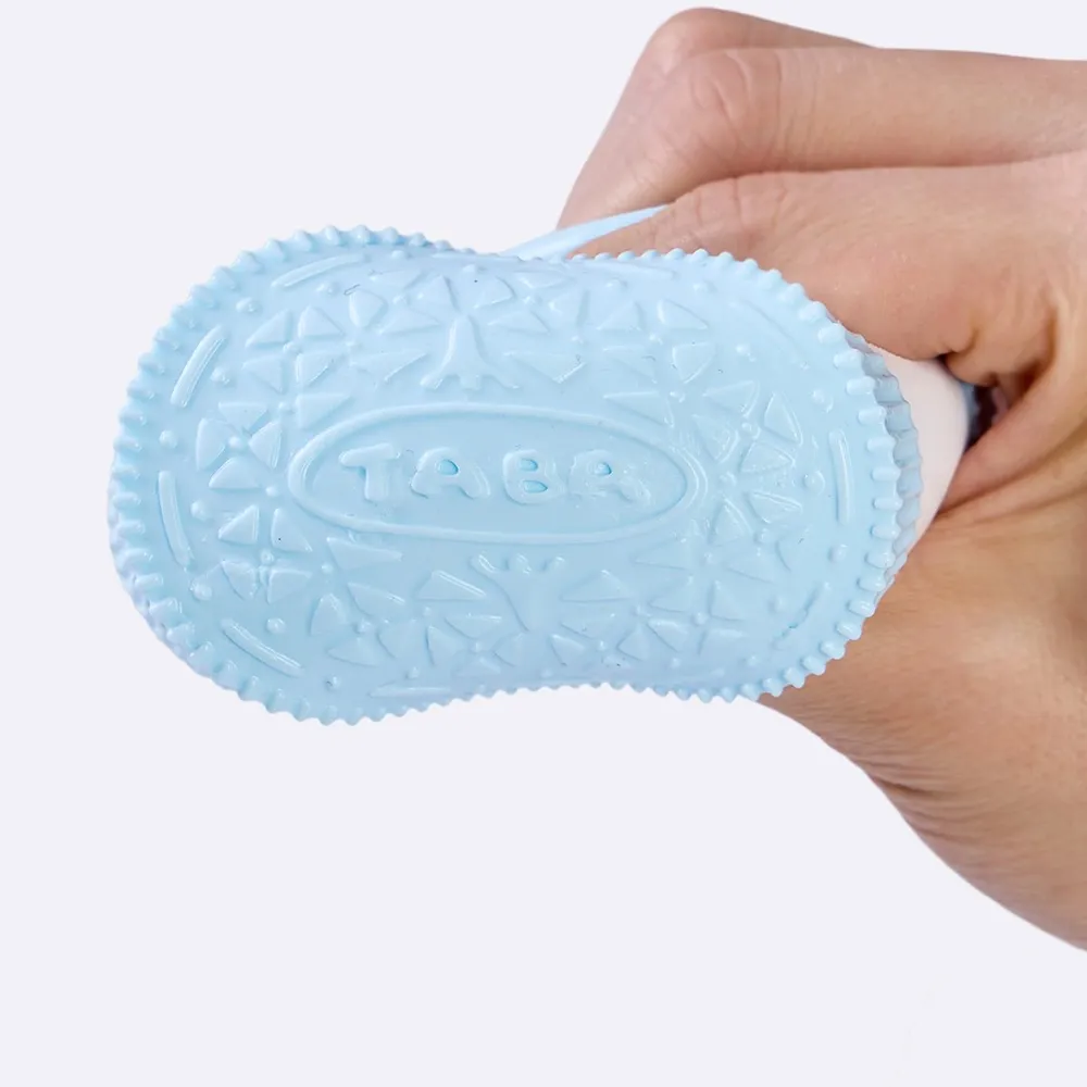 100g Blue-white Sandwich Cookie Taba Squishy — photo 2