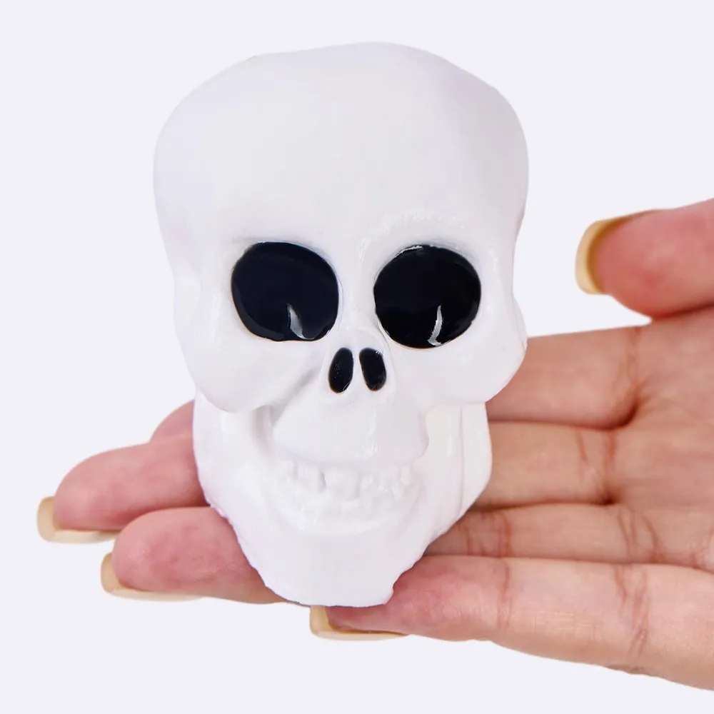 100g White Skull Taba Squishy — photo 5