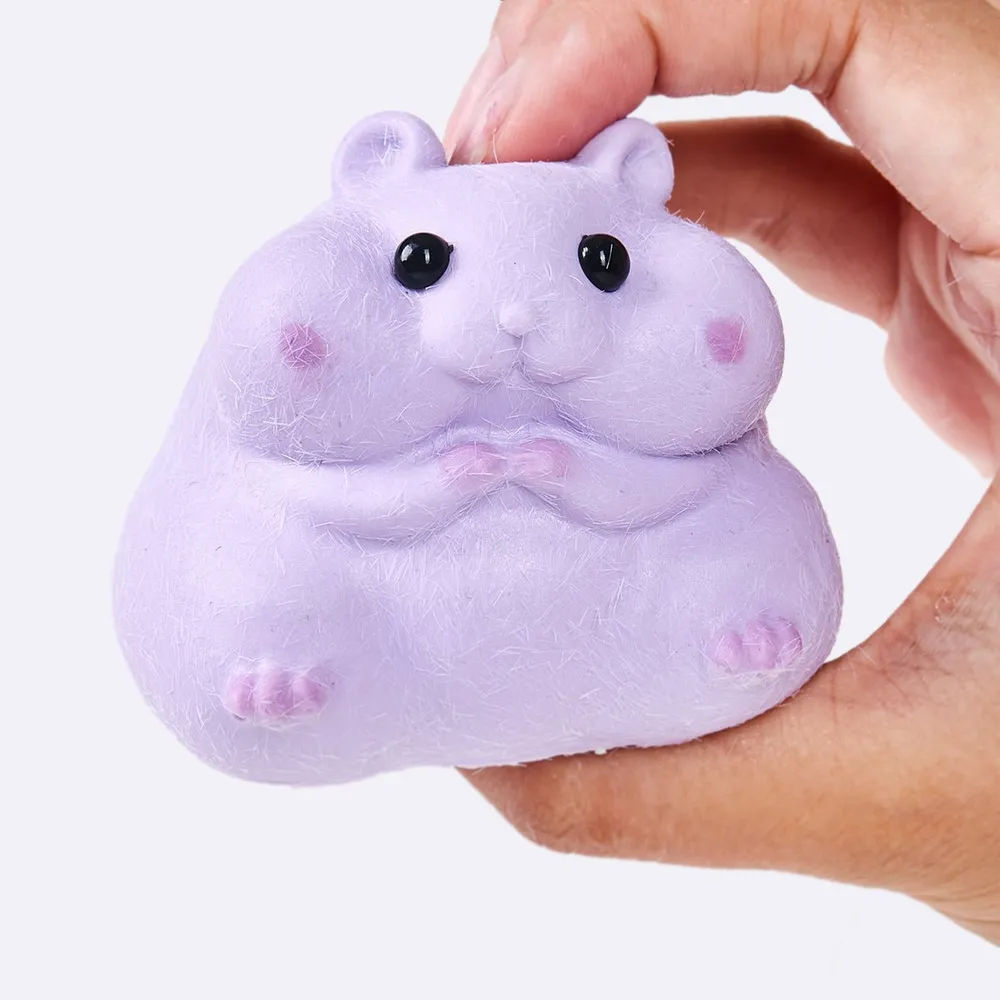 150g Purple Hamster Taba Squishy — photo 4