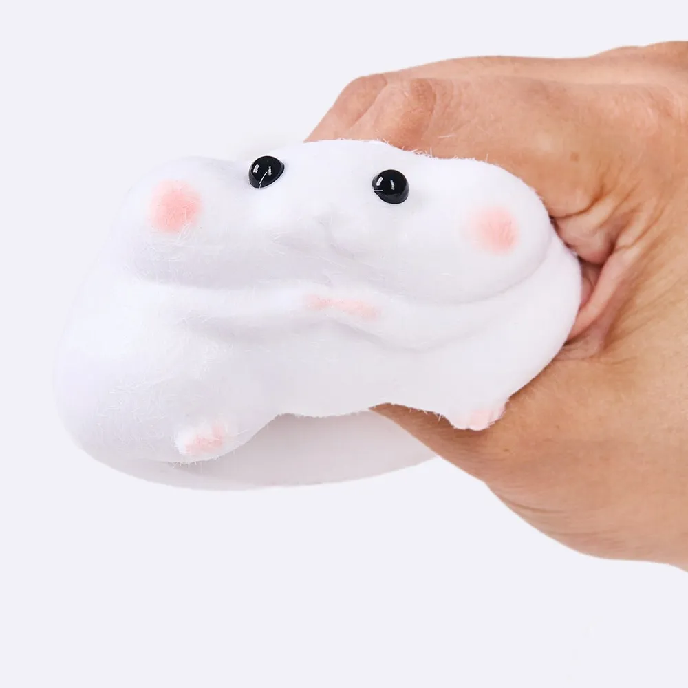 150g White Hamster Taba Squishy — photo 2