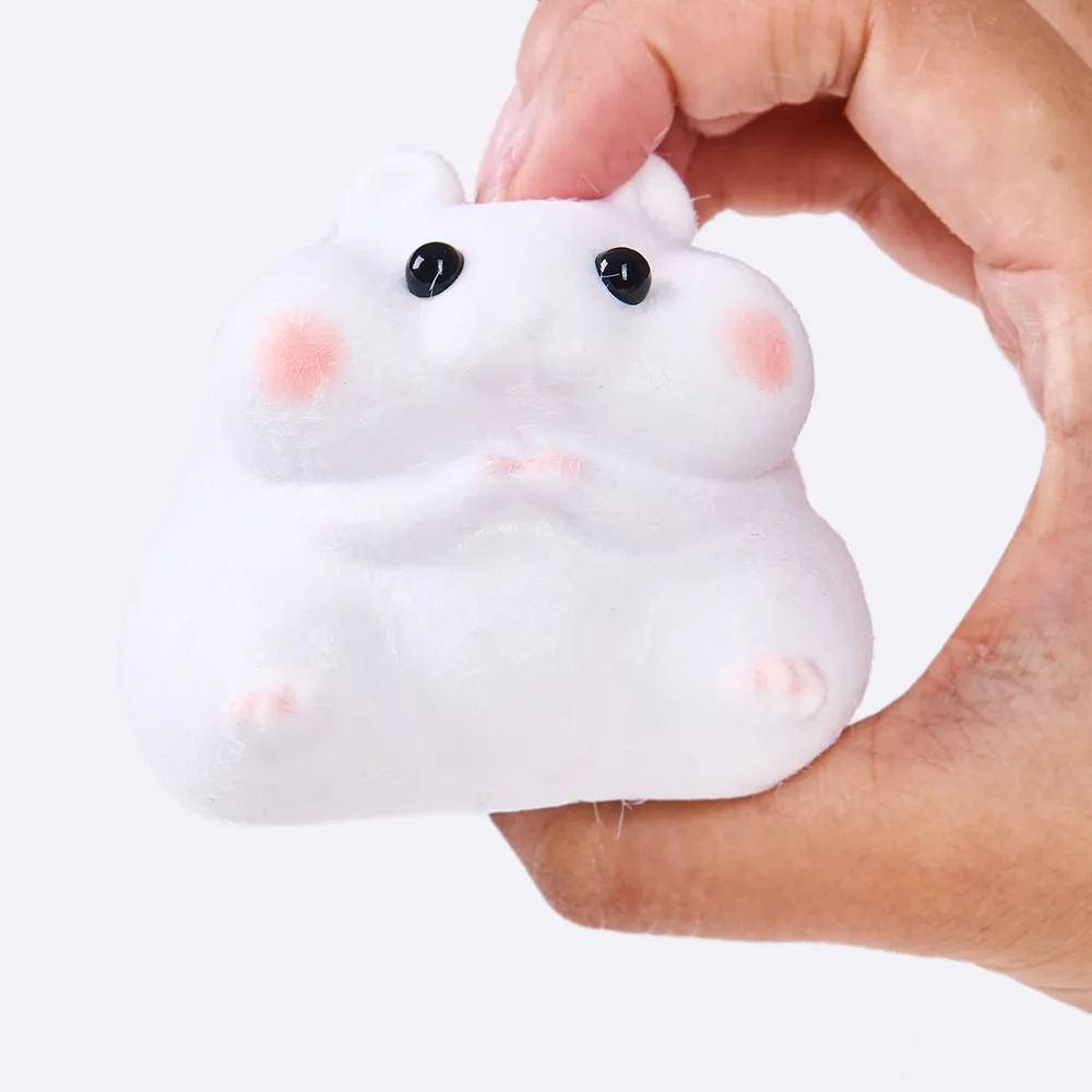 150g White Hamster Taba Squishy — photo 4