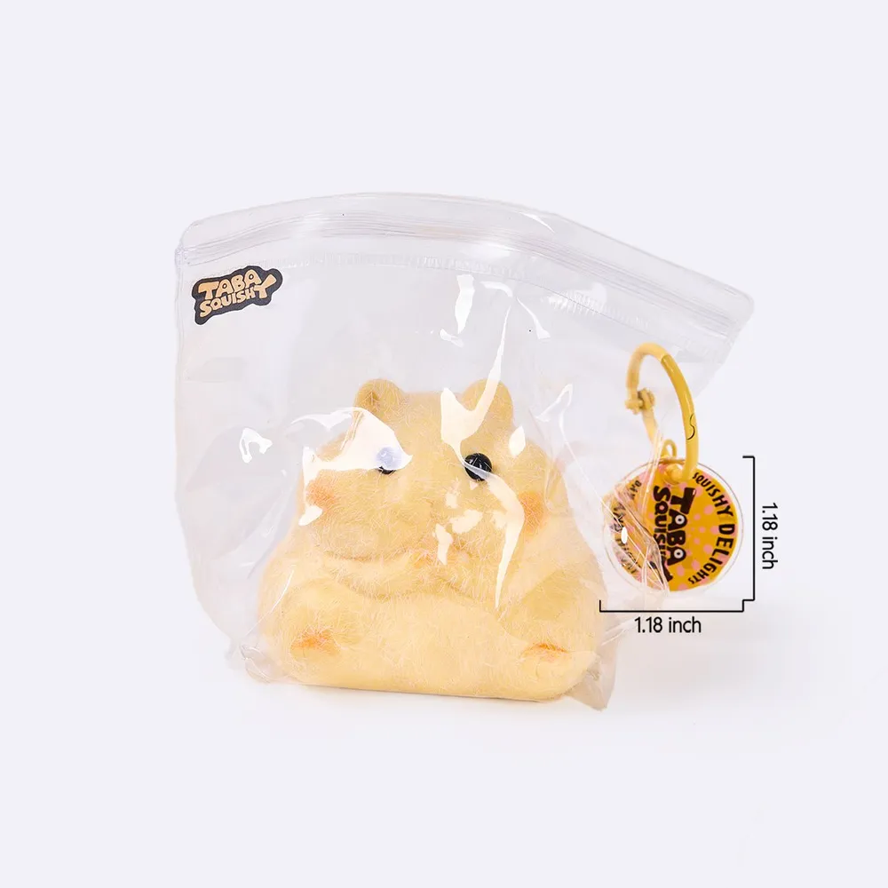 150g Yellow Hamster Taba Squishy — photo 6