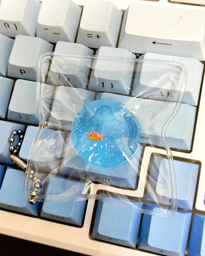 3 Transparent Fish Balls Squishy Stress Relief Decompression Toy — photo 2