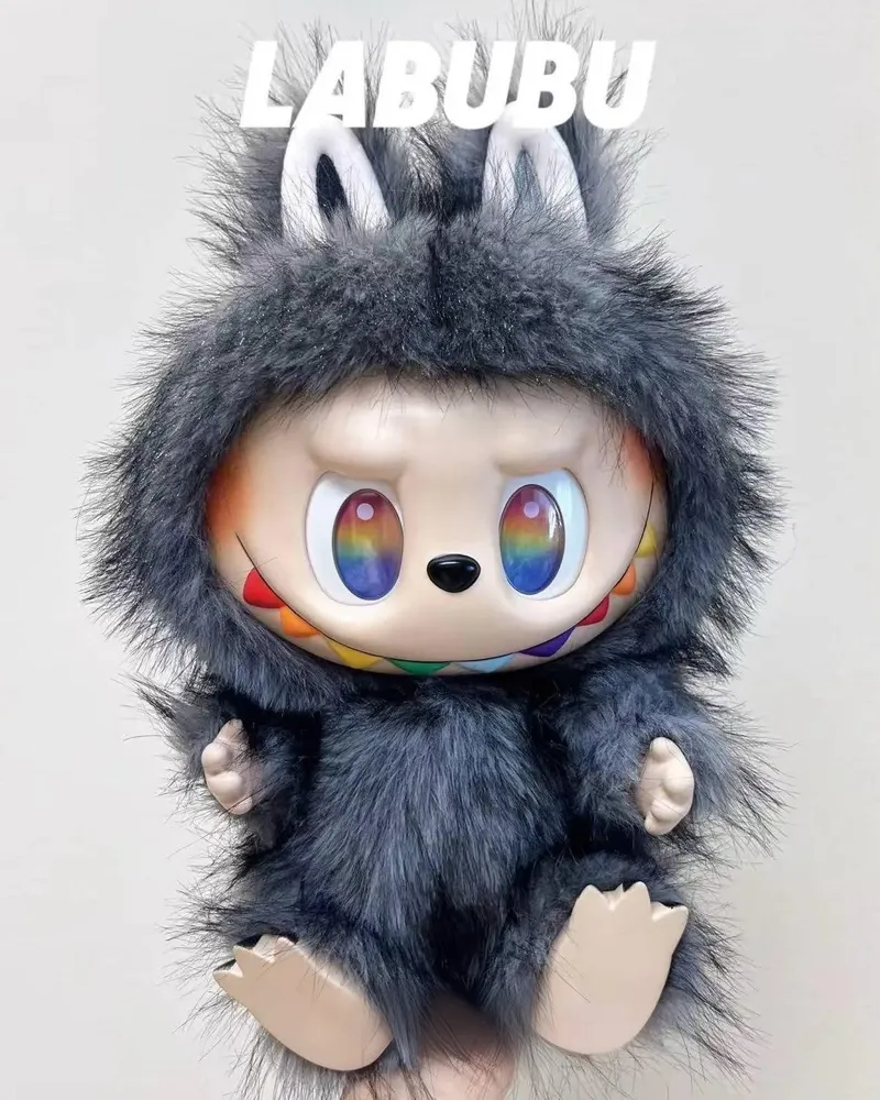 38cm Retrofit Labubu Plush Toy - Handmade Unique Labubu Custom Design — photo 3