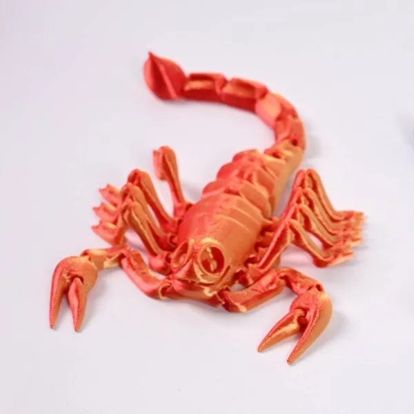 3D Treasures 3D-Printed Articulated Scorpion Fidget Toy (Multiple Colors) — photo 3