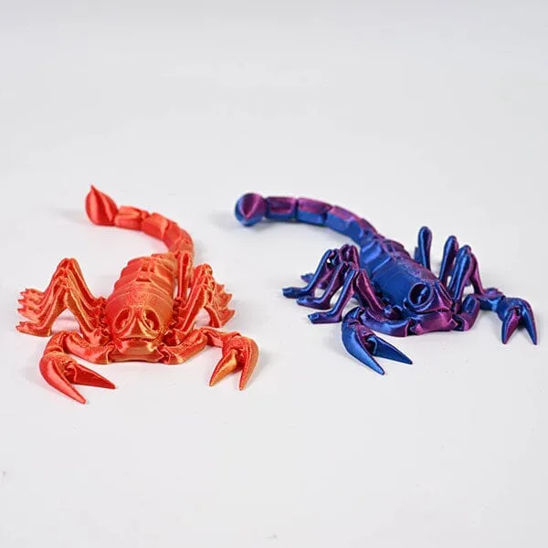 3D Treasures 3D-Printed Articulated Scorpion Fidget Toy (Multiple Colors) — photo 5