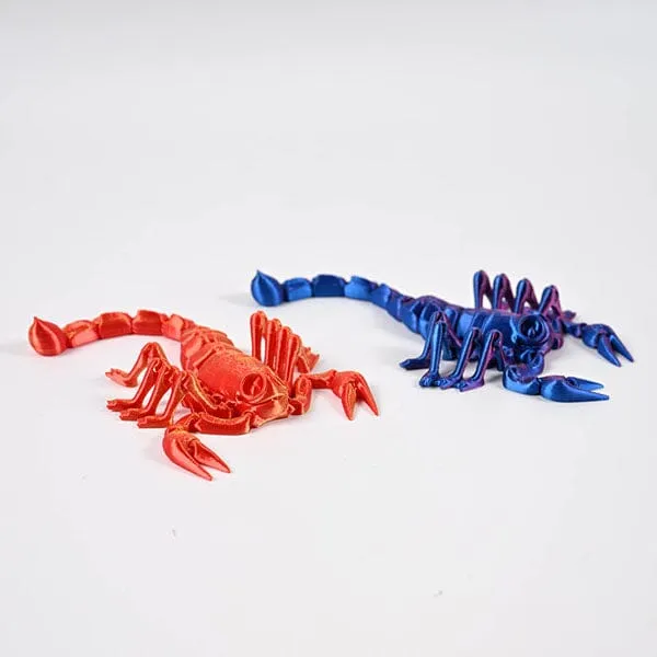 3D Treasures 3D-Printed Articulated Scorpion Fidget Toy (Multiple Colors) — photo 6