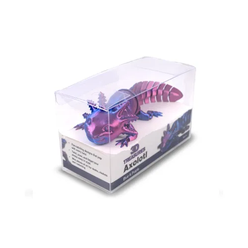 3D Treasures 3D-Printed Axolotl Fidget Toy - Multiple Colours — photo 2