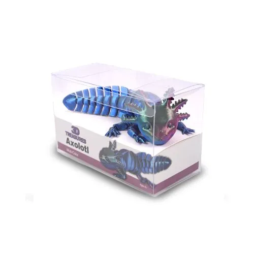 3D Treasures 3D-Printed Axolotl Fidget Toy - Multiple Colours — photo 4