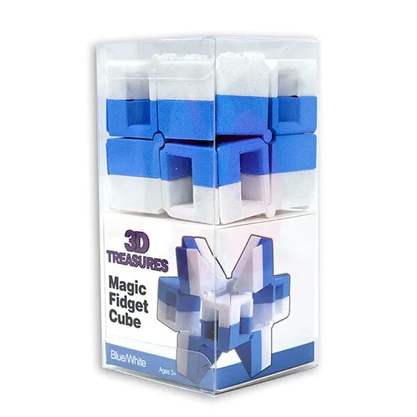 3D Treasures 3D-Printed Magic Cube Fidget Toy Multiple Colors — photo 2