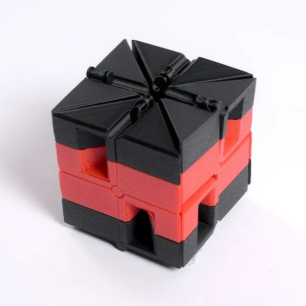 3D Treasures 3D-Printed Magic Cube Fidget Toy Multiple Colors — photo 5