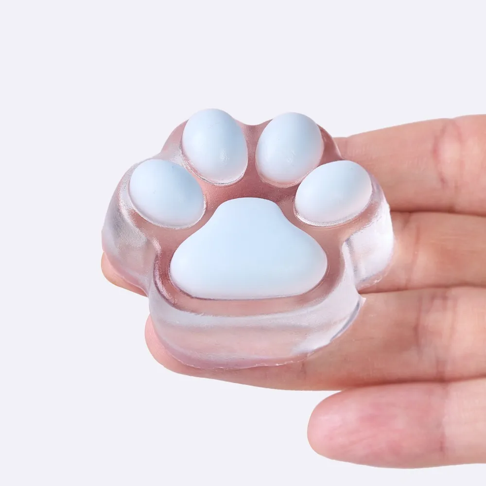 45g Transparent-blue Paw Taba Squishy — photo 3