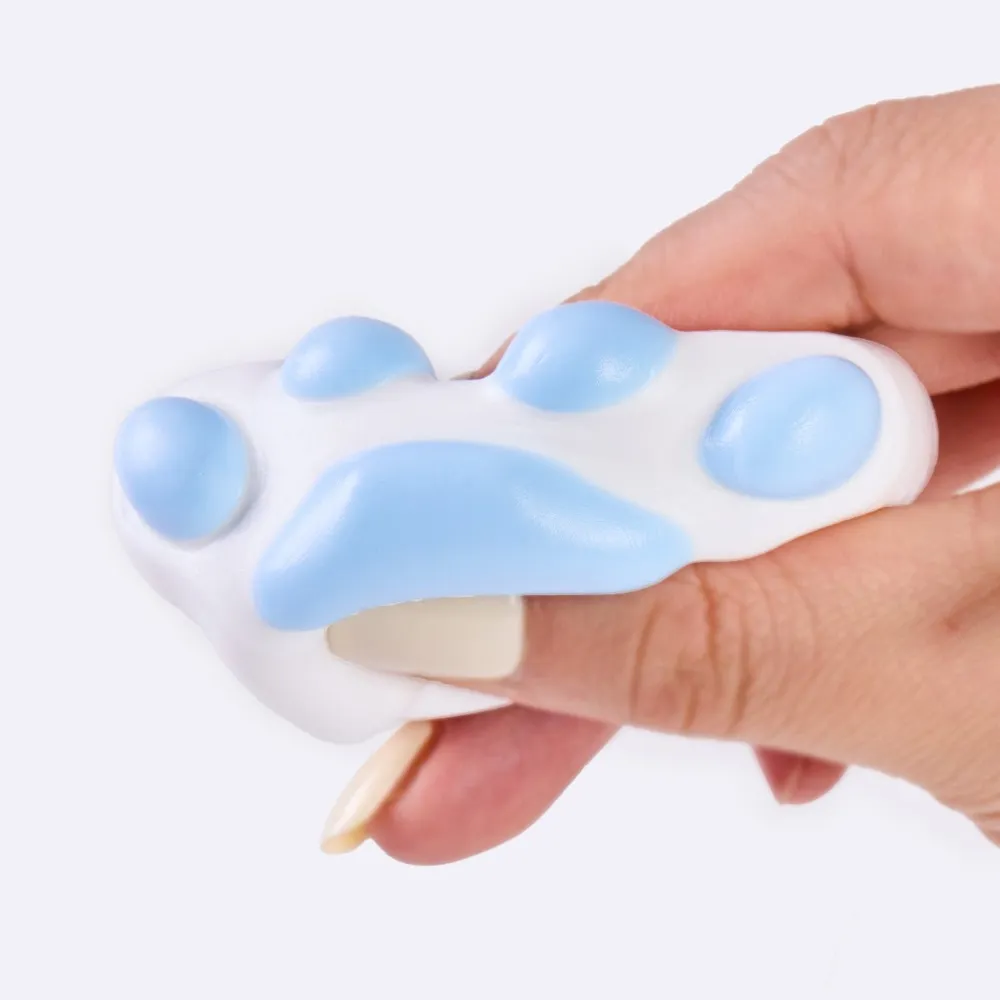 45g White-blue Paw Taba Squishy — photo 2