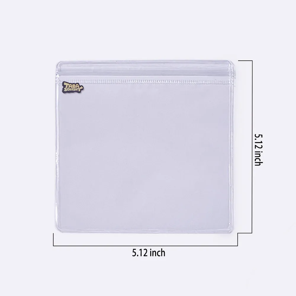 5.1x5.1 inch Replacement Storage Bag for Taba Squishy