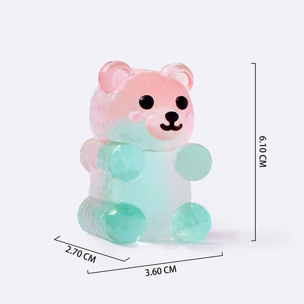 50g Green-pink Gummy Bear — photo 2