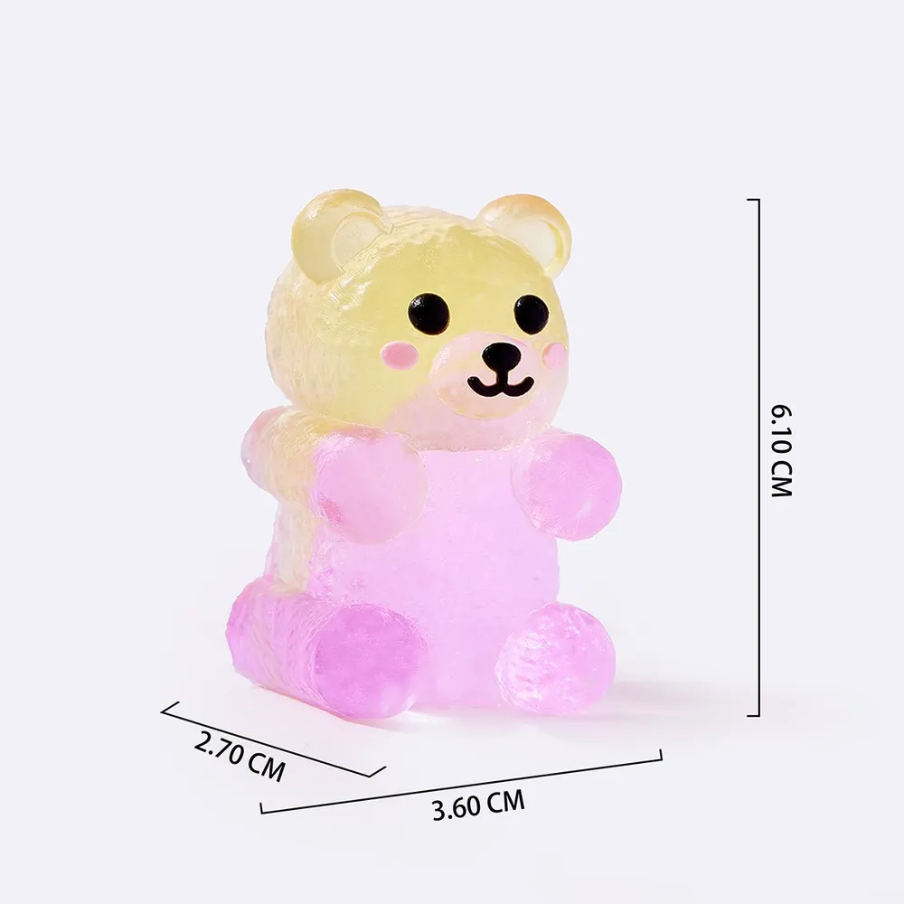 50g Purple-yellow Gummy Bear — photo 2