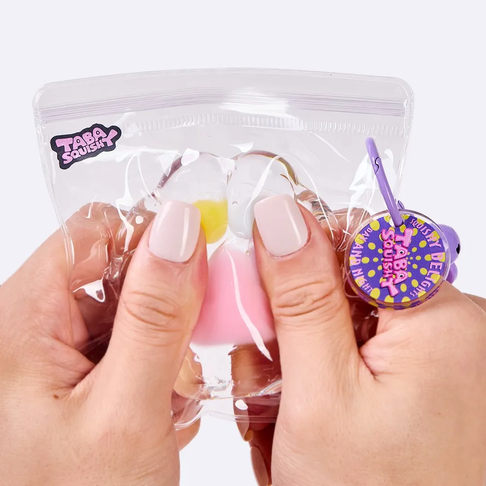 62g Transparent-colorful Paw Taba Squishy — photo 5