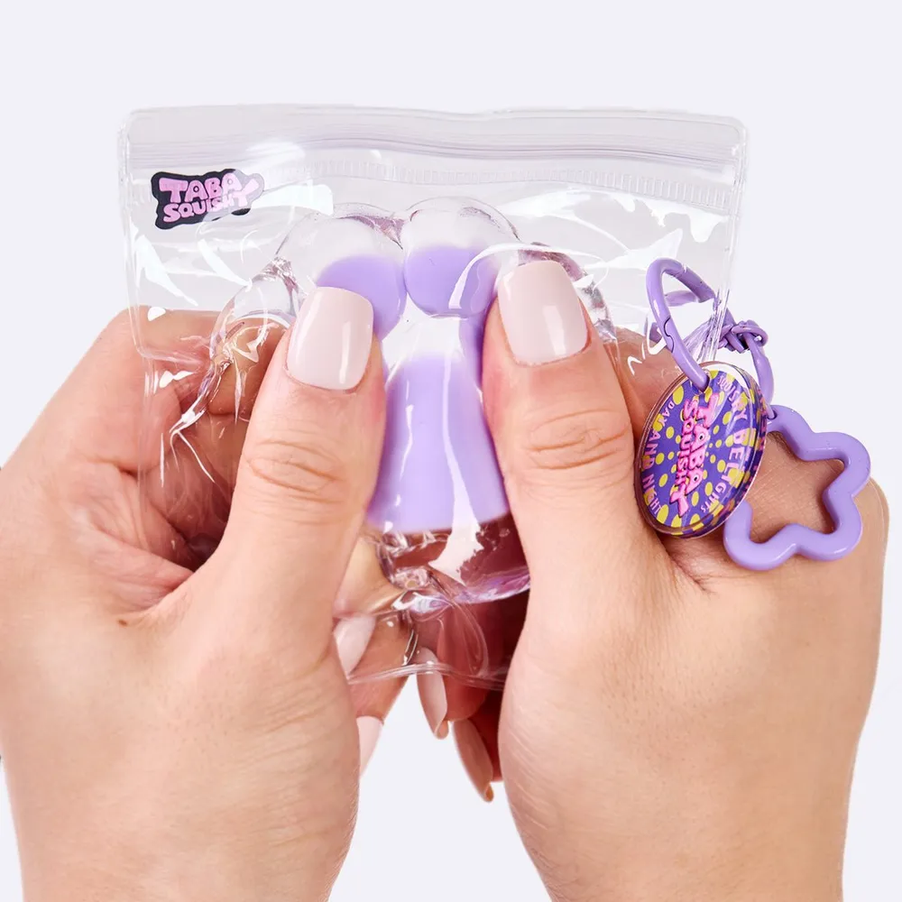 62g Transparent-purple Paw Taba Squishy — photo 5
