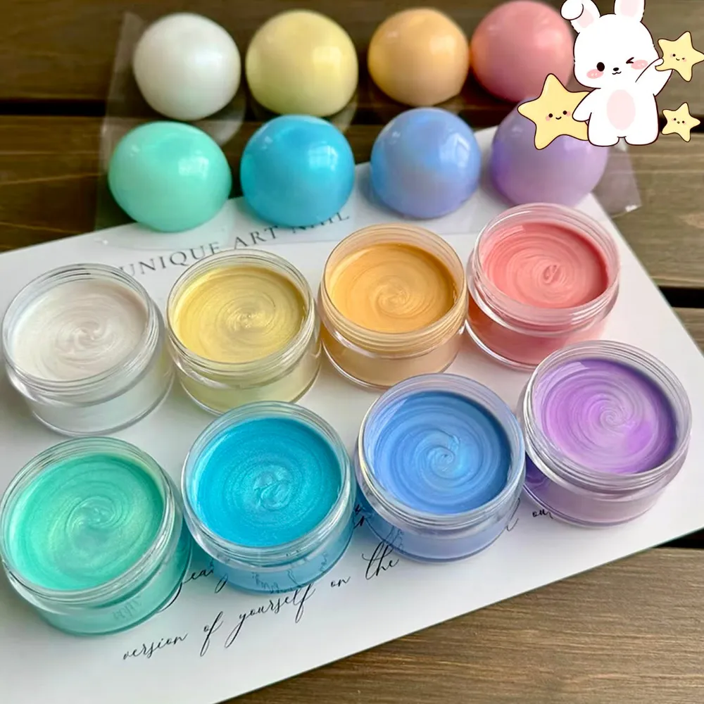 8 Colors Sparkling Squishy Silicone Glitter Color Dye for Squishy Silicone-20g Each — photo 3