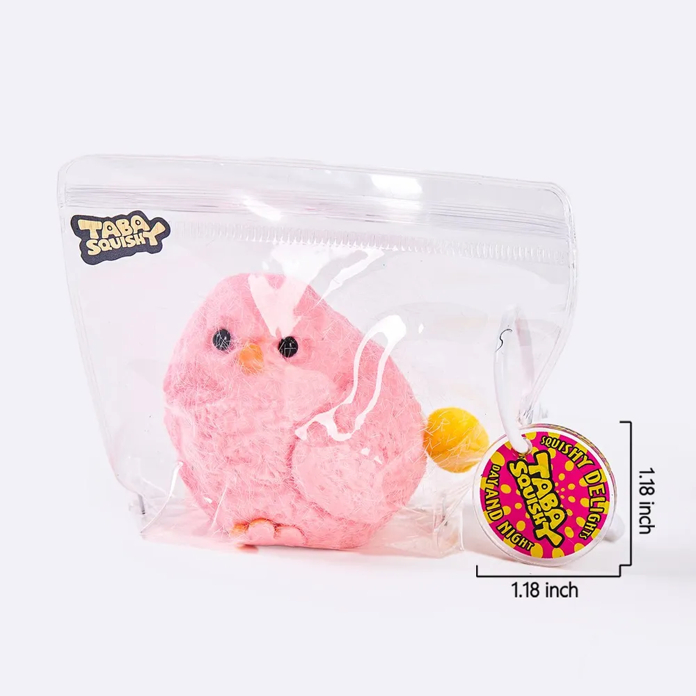 90g Pink Chick Taba Squishy — photo 6