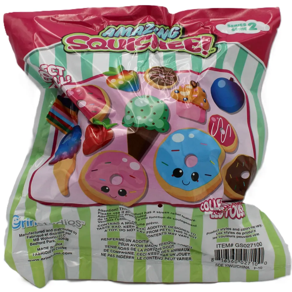 Amazing Squishee Series 2 Strawberry - Collectible Squishy Stress Toy — photo 2