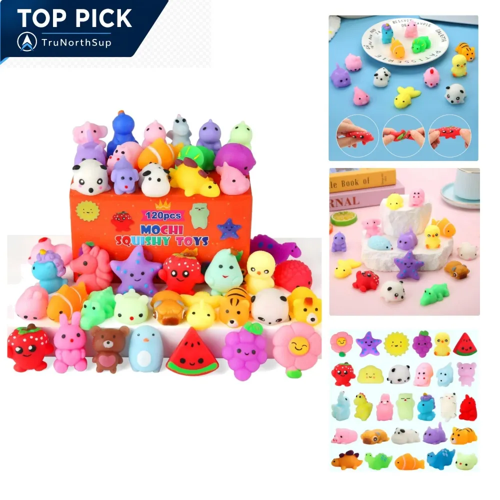 Animal Mochi Squishy Toys 30-Pack