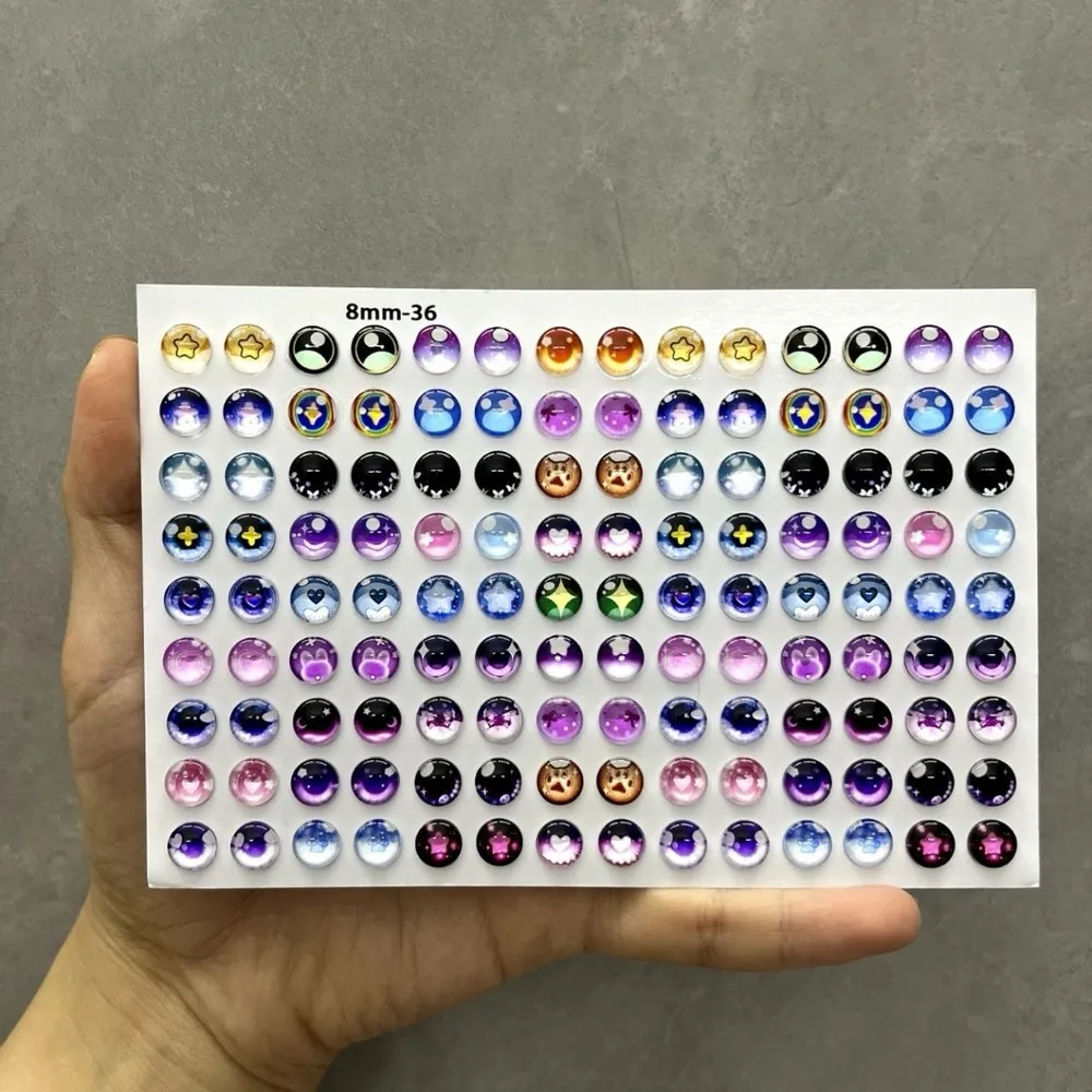 Artificial Eyes for Squishy Dolls Yarn Art Sweater
