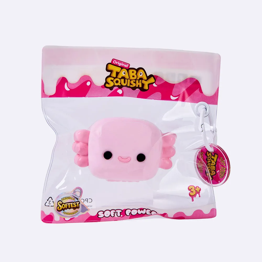 方形蝾螈	Axolotl Cube Taba Squishy — photo 3