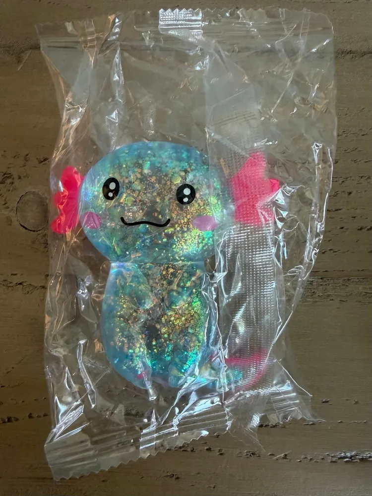 Axolotl Glitter Sugar Squishy — photo 2