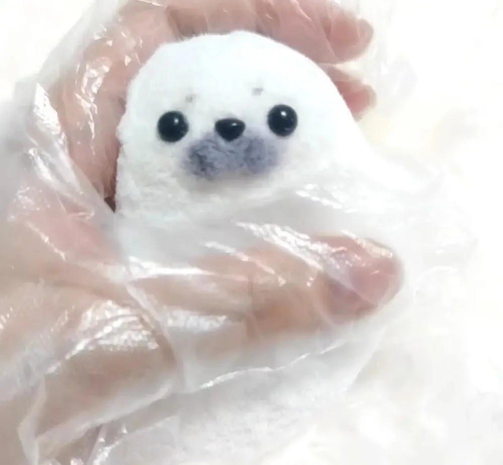 Baby Seal Squishy Stress Relief Decompression Toy — photo 2
