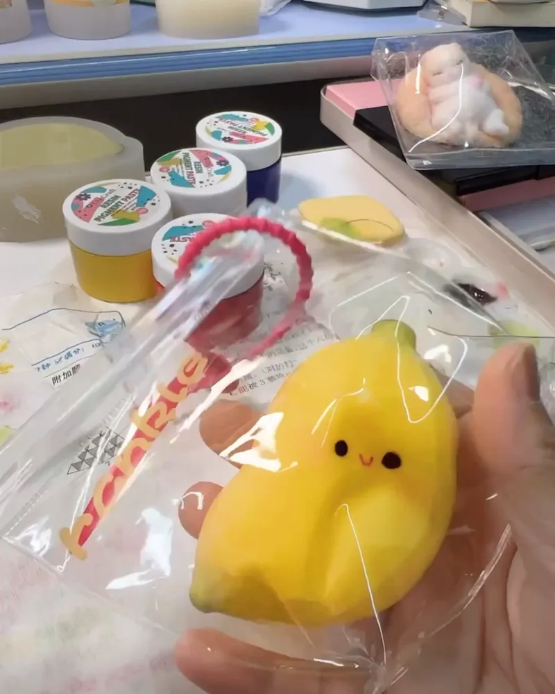 Banana Squishy Stress Relief Decompression Toy — photo 2