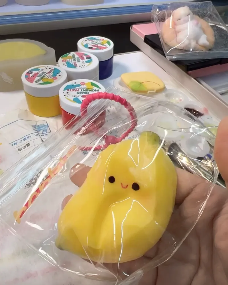 Banana Squishy Stress Relief Decompression Toy — photo 4