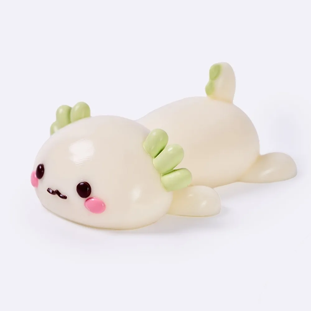 Beige Axolotl Taba Squishy