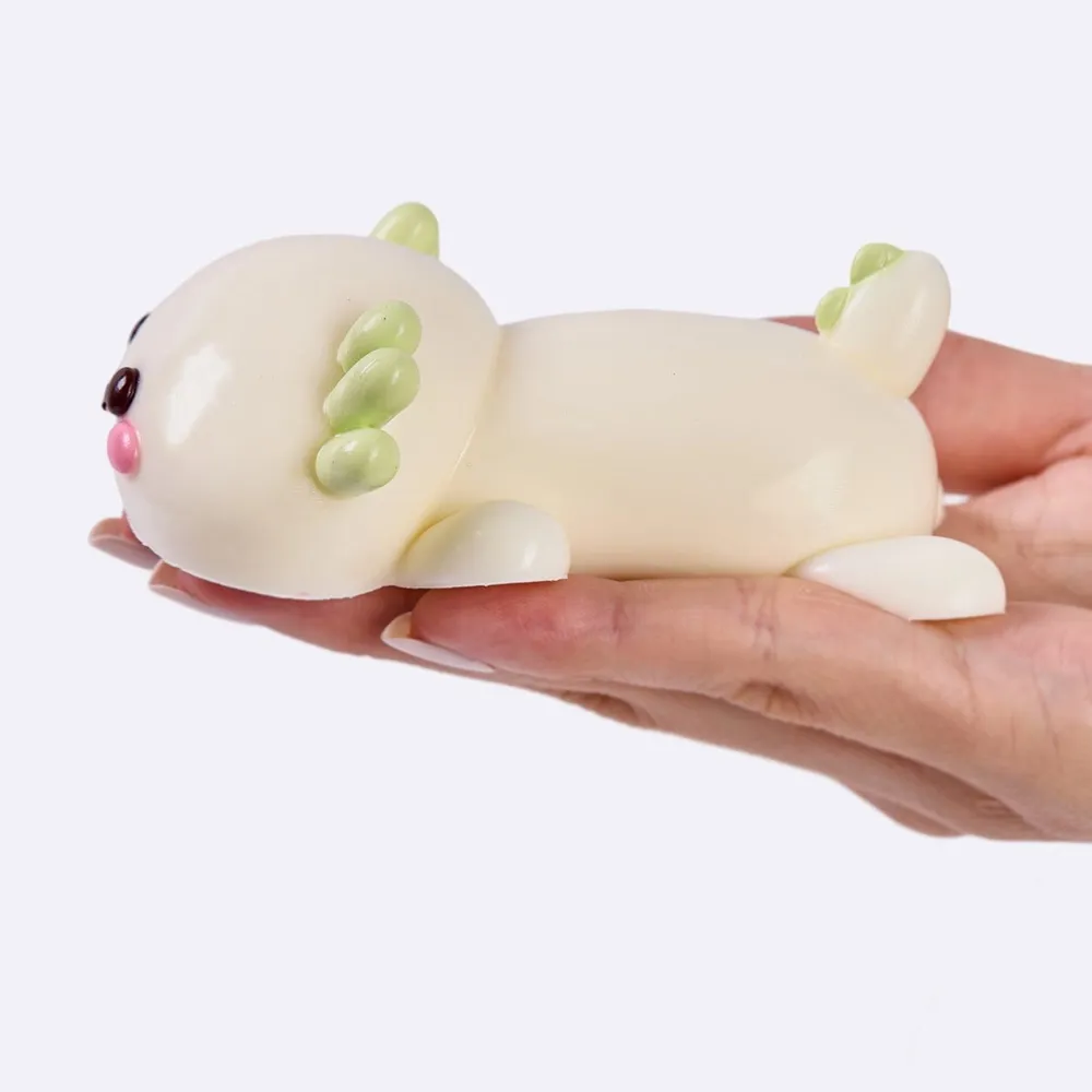 Beige Axolotl Taba Squishy — photo 4