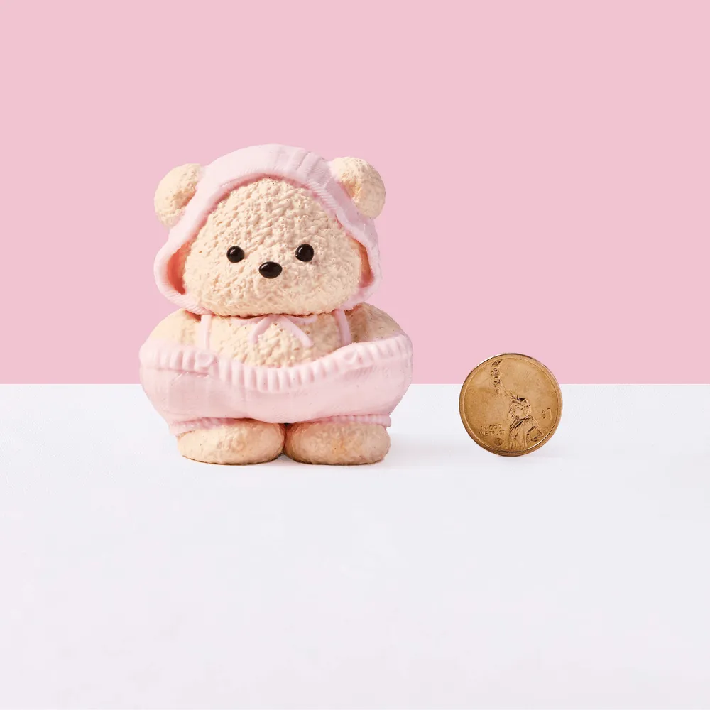 Beige Knitted Bear Taba Squishy — photo 2