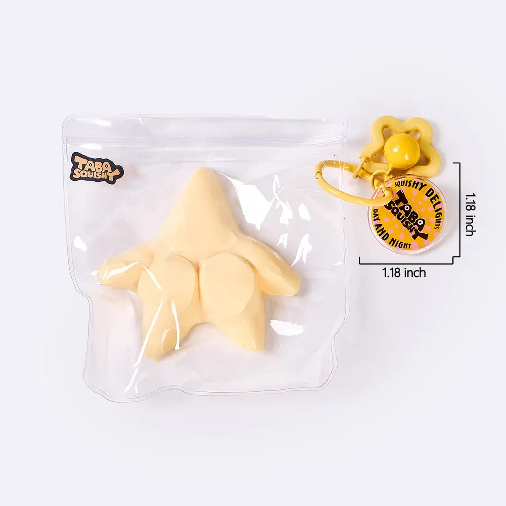 Beige Starfish Taba Squishy - Playdough Like — photo 6
