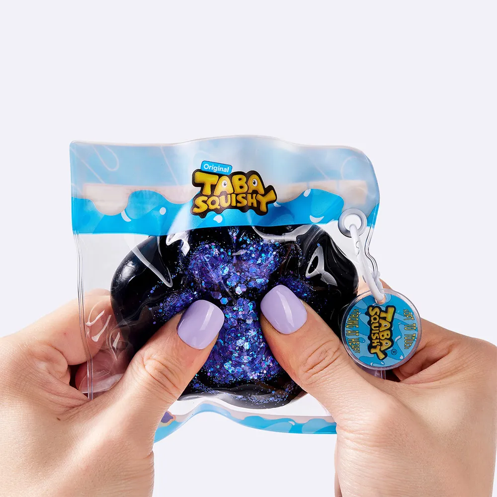 Black Blue Purple Glitter Cat Paw — photo 4
