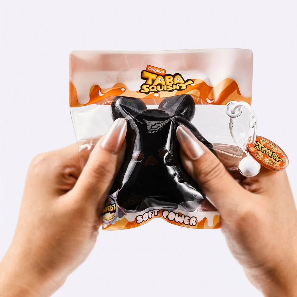 Black Bunny Mochi Taba Squishy — photo 4