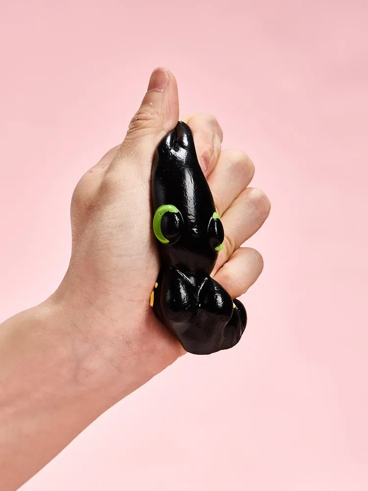Black Cat Kitten Taba Squishy — photo 3