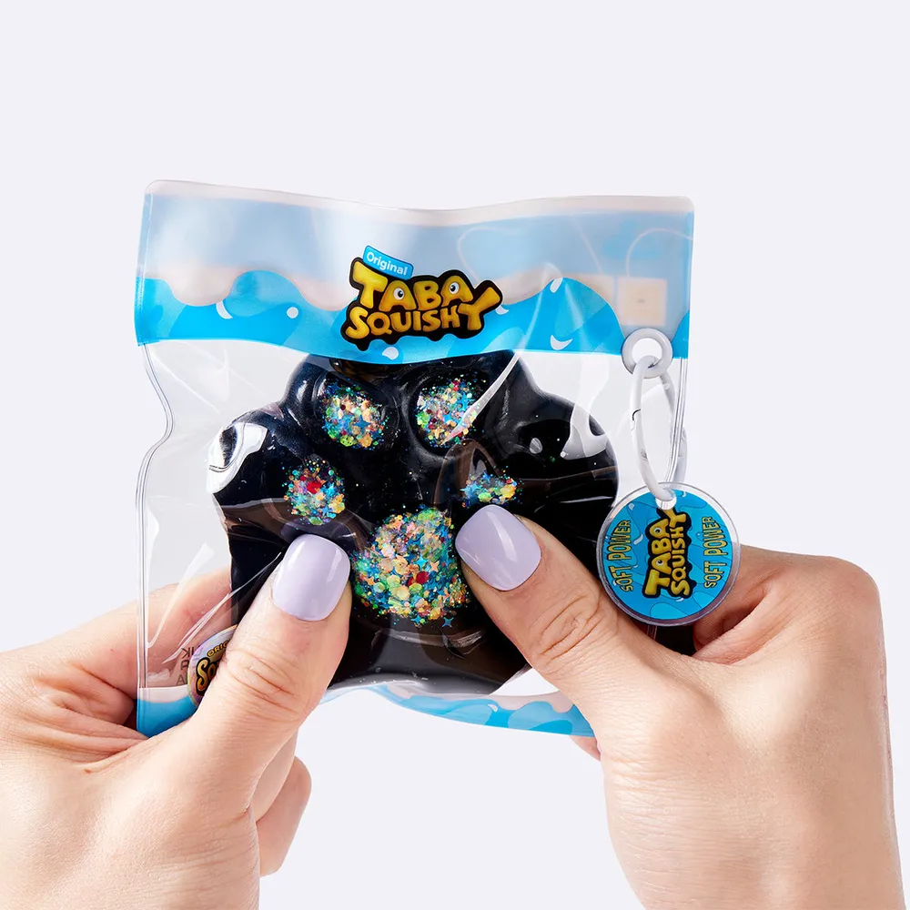 Black Rainbow Glitter Cat Paw — photo 4