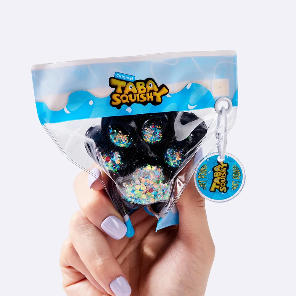 Black Rainbow Glitter Cat Paw — photo 5