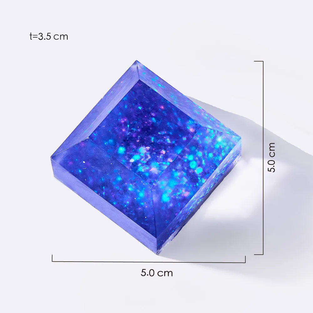 Blingbling Blue Crystal Taba Squishy — photo 2