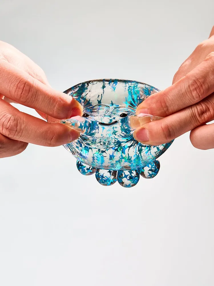 Blingbling Blue Octopus Taba Squishy — photo 3