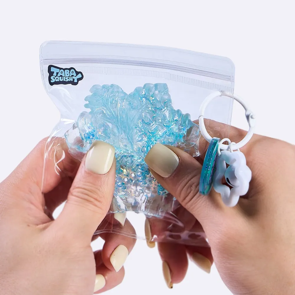 Blingbling Blue Snowflake Taba Squishy — photo 6