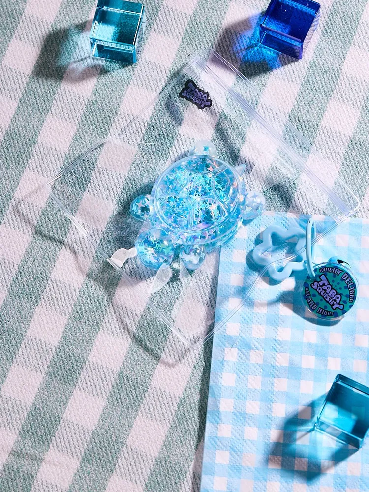 Blingbling Blue Turtle Taba Squishy — photo 2