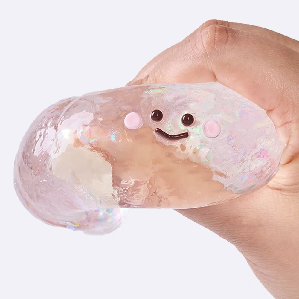 Blingbling Clear Octopus Taba Squishy — photo 2