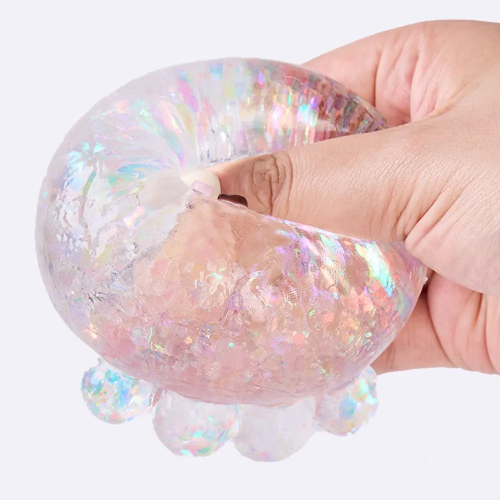 Blingbling Clear Octopus Taba Squishy — photo 4