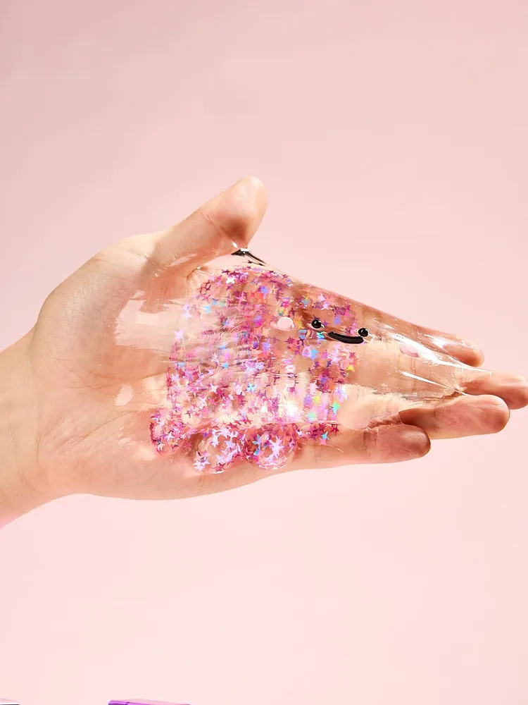 Blingbling Fuchsia Octopus Taba Squishy — photo 3