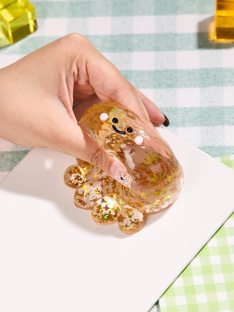 Blingbling Gold Octopus Taba Squishy — photo 6